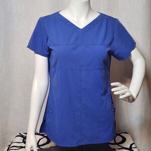 Grey's Anatomy Women's Blue Scrub Top